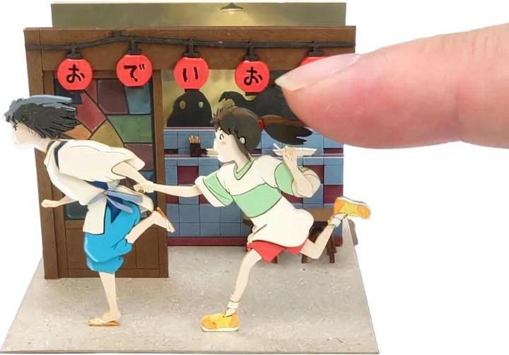 Actual product image Sankei Chihiros Reise ins Zauberland - Haku und Chihiro auf der Flucht - Paper Art Box