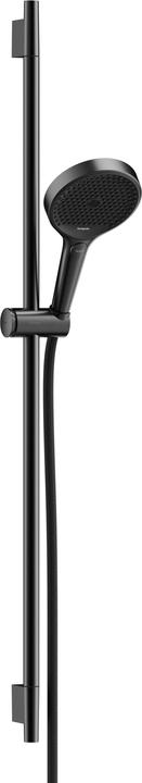 Produktbild hansgrohe Brauseset Rainfinity 130 3 jet Unica S Puro 90cm Push Sch. bru bl brushed black chrome