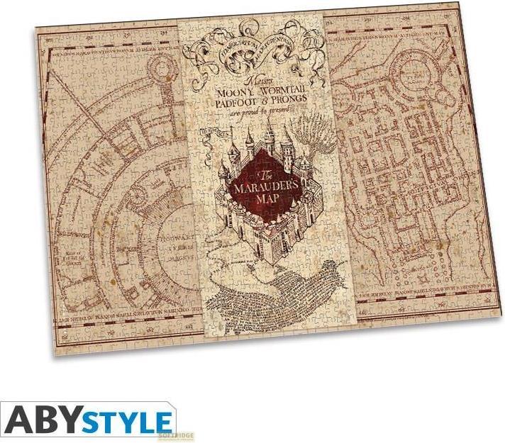 Immagine prodotto ABYstyle Harry Potter: The Marauder's Map (1000 pezzi) (1000 pezzi)