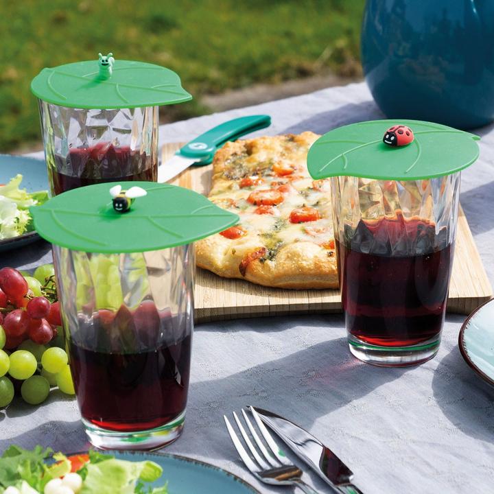 Actual product image Lurch Mein Deckel - Garden - Silicone Lid (Glass cover)