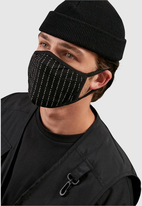 Actual product image Mister Tee Fuck You Face Mask 2-Pack (2 x)