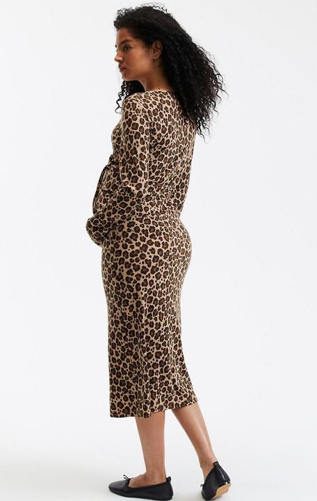 Immagine prodotto La Redoute Collections Abito premaman in jersey con stampa leopardata (M)