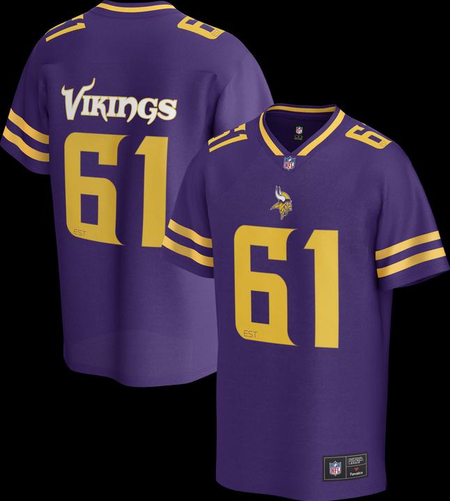 Image du produit Fanatics Minnesota Vikings NFL Poly Mesh Supporters Jersey (M)