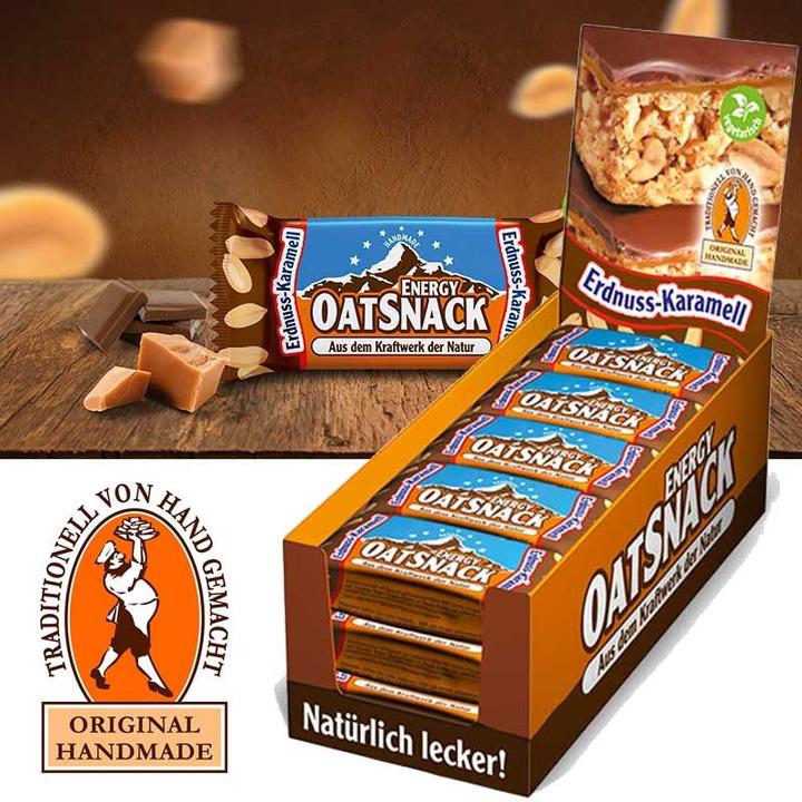 Image du produit Energy OatSnack 0 (Caramel aux arachides, 15 pcs, 975 g)