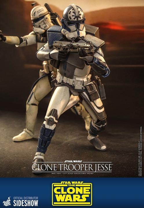 Produktbild Hot Toys Star Wars The Clone Wars figurine 1/6 Clone Trooper Jesse 30 cm