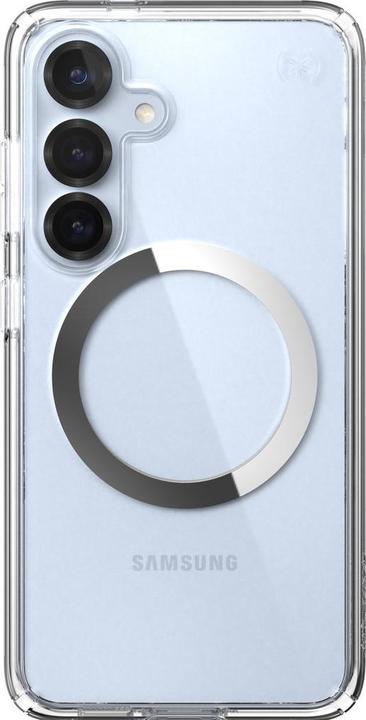 Actual product image speck Presidio2 Clear + Magnet Samsung Galaxy S25/S24 - with Microban (Samsung Galaxy S25)