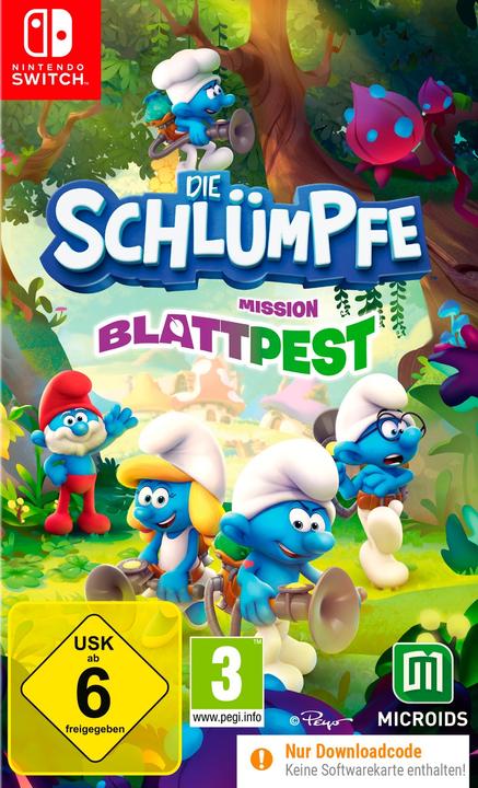 Microids Die Schlümpfe: Mission Blattpest (Switch, DE)