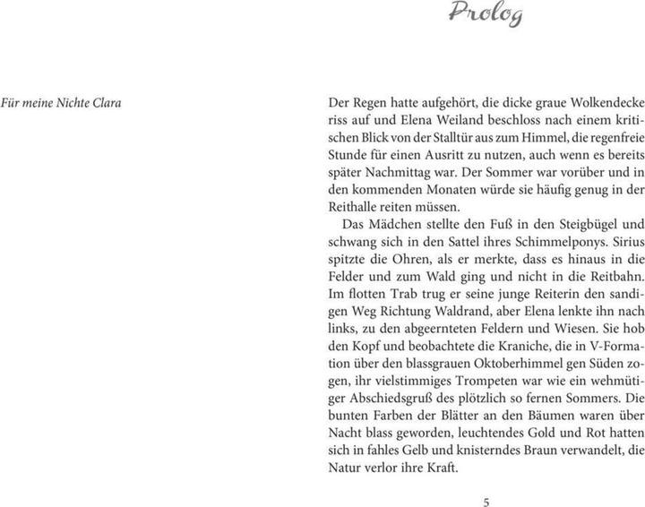 Image du produit Elena Ein Leben für Pferde 1: Gegen alle Hindernisse (Allemand, Nele Neuhaus, 2017)