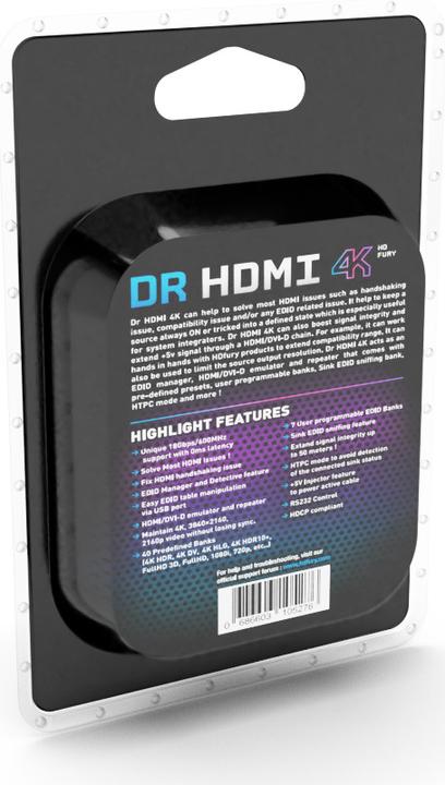 Immagine prodotto Purelink HDFury 4K Dr. HDMI