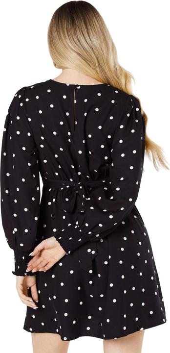 Immagine prodotto Dorothy Perkins Mini Abito A Pois Polsino Arricciato Donna (34 D)