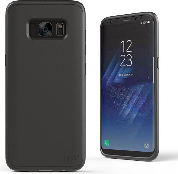 Actual product image Velleman Exelium - Protective Cover With Charging Function - Magnetic - Samsung? Galaxy S8 Plus - Black (Samsung Galaxy S8+)
