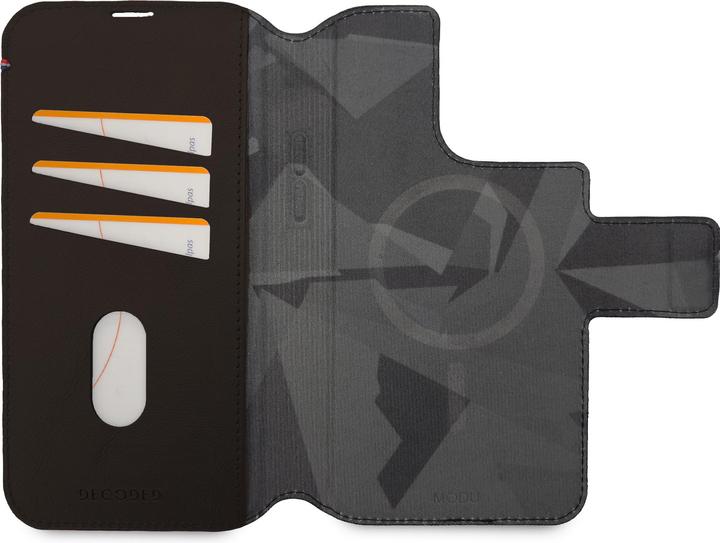 Actual product image Decoded Leather MagSafe Modu Wallet (Apple iPhone 14 Pro)