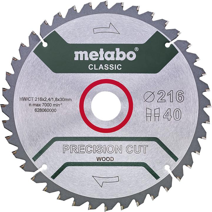 Productafbeelding Metabo Cirkelzaagblad HW/CT