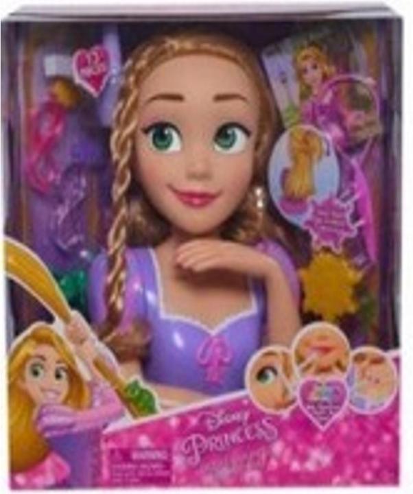 Image du produit Disney Princess Tête coiffante Rapunzel