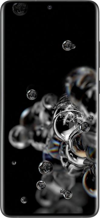 Produktbild Samsung Galaxy S20 Ultra 5G (128 GB, Cosmic Black, 6.90", Hybrid Dual SIM + eSIM, 108 Mpx, 5G)