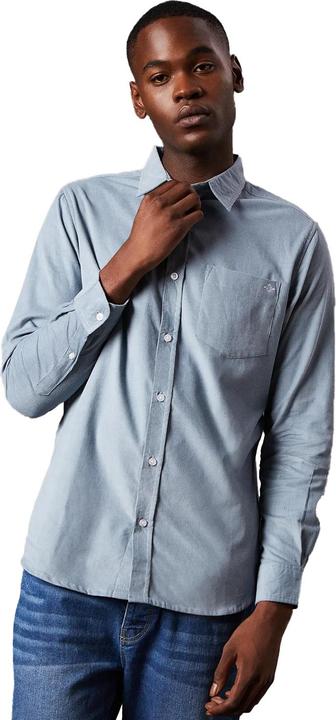 Actual product image Universal Textiles Mens Corduroy Long-Sleeved Shirt (XL)