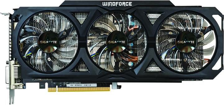 Image du produit Gigabyte GeForce GTX 760 WindForce OC (2.05 Go)