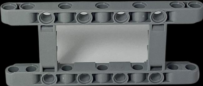 Actual product image LEGO Technic 5x11 Liftarm Light Grey - 64178 - NEW! Lot 1x (64178)
