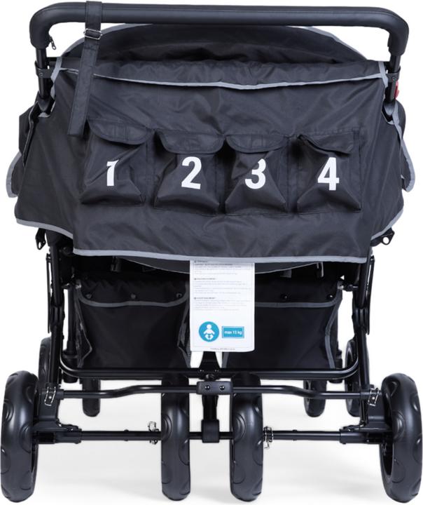 Produktbild Childhome Vierlingsportwagen