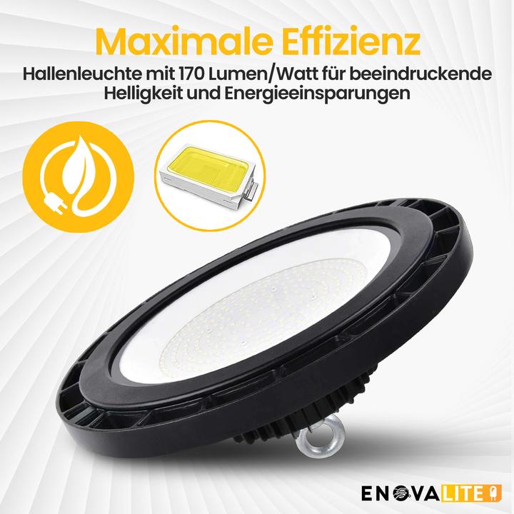 Actual product image Enovalite LED highbay light (17000 lm)