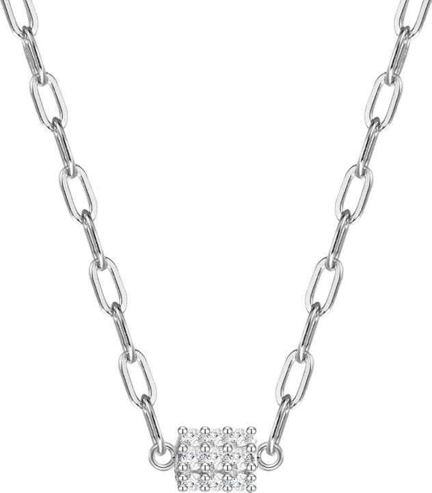 Actual product image Glanzstücke München Ladies Sterling Silver Zirconia silver 40.0 cm base chain + 5.0 cm extension - 28979 (Sterling Silver, 40 - 45 cm)