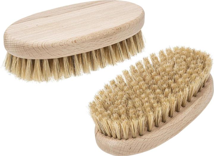 Produktbild Glorex Massagebürste oval 13.5 x 7 cm Naturborsten, 1 Stück