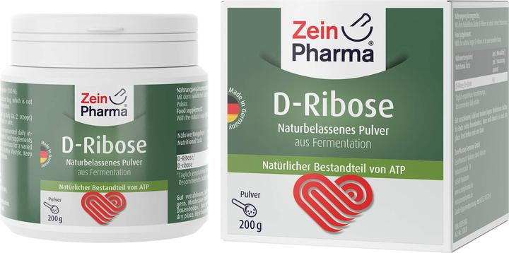 Actual product image Zein Pharma D-Ribose (1 Piece, Powder, 200 g)