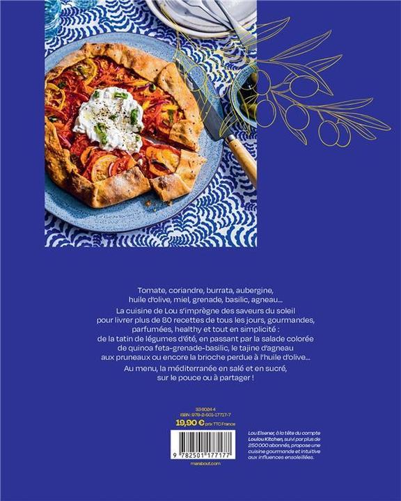Image du produit Tomates, feta, huile d'olive & citron (Français, Cuisine Loulou, 2023)