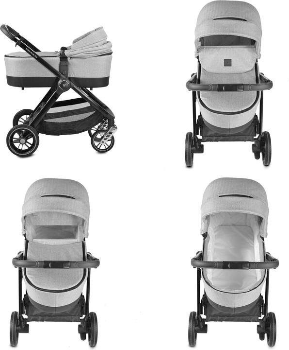 Actual product image Cangaroo Combi stroller Macan 2 in 1