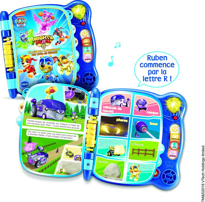 Produktbild VTech Pat Patrouille - Mon livre-jeu éducatif (Französisch)