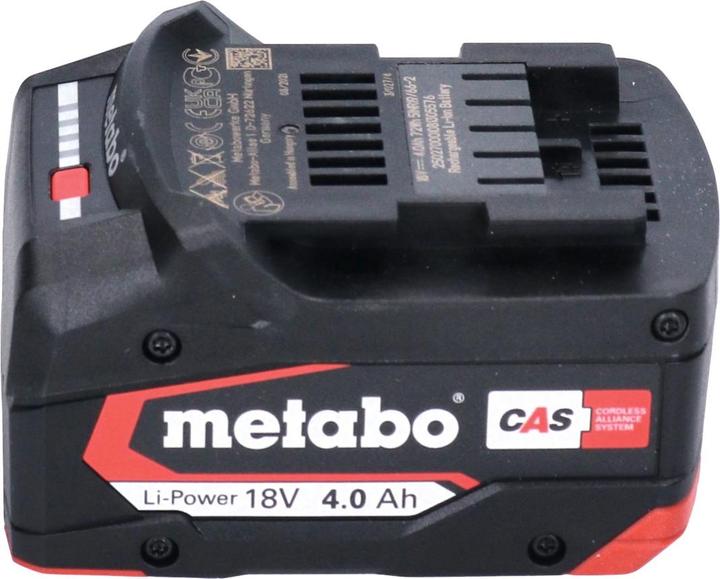 Actual product image Metabo AK 18 Multi battery compressor 18 V 11 bar + 1x battery 4.0 Ah - without charger (0 l)