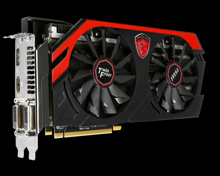 Actual product image MSI Radeon R9 290X GAMING 4G (4 GB)