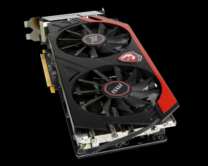 Actual product image MSI Radeon R9 290X GAMING 4G (4 GB)