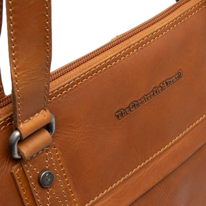 Produktbild The Chesterfield Brand Branson Schultertasche Leder 37 cm Laptopfach