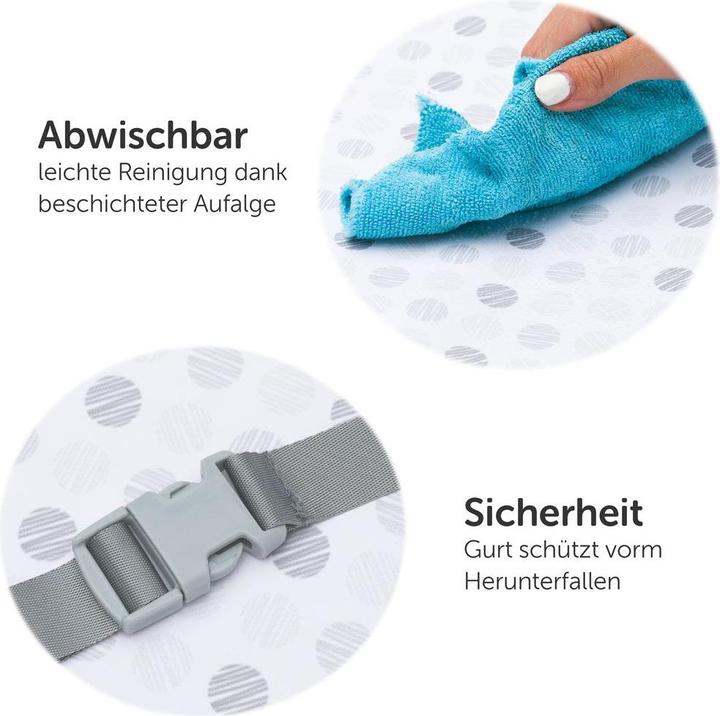 Produktbild Fillikid Bade-Wickel-Kombinationen Mobile Wickel-Kombi mit Fächern - Exklusiv Circle -