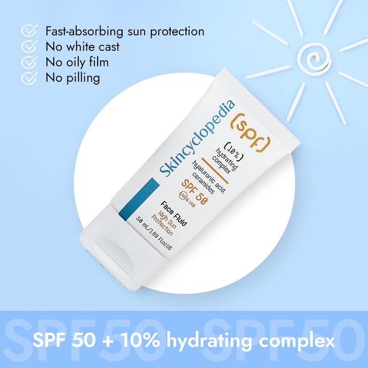 Produktbild Skincyclopedia SPF 50 Hydrating Fluid (50ml) (Sonnencreme Gesicht, SPF 50, 50 ml)