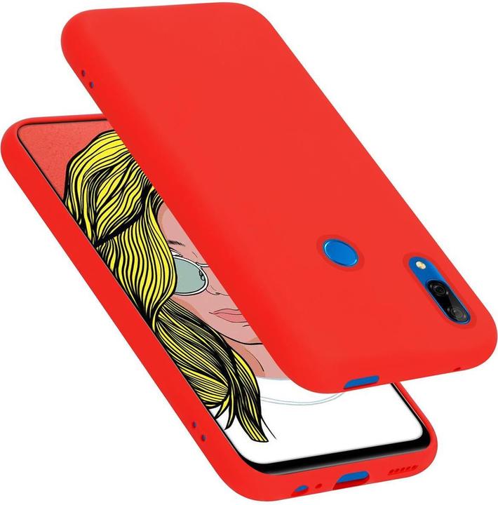 Actual product image Cadorabo TPU Liquid Silicone Case Cover (Huawei P Smart (2019))