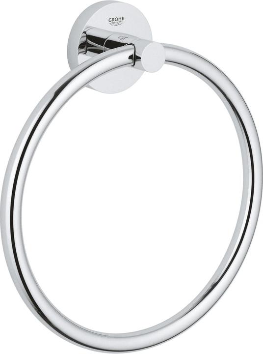 Image du produit Grohe Start QuickFix Anneau porte-serviettes, à coller, chromé