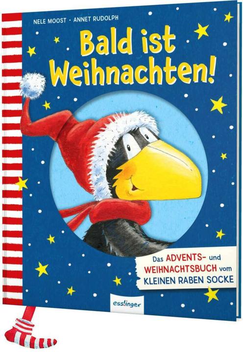 Produktbild Der kleine Rabe Socke: Bald ist Weihnachten! (Deutsch, Nele Moost, Annet Rudolph)