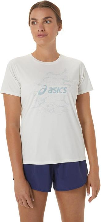 Actual product image ASICS Performance Nagino Graphic Run SS Top Ladies (S)