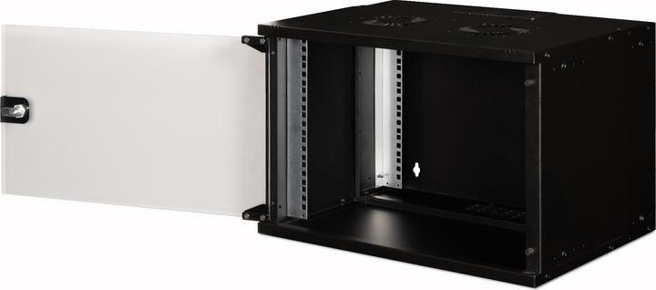 Image du produit Digitus Coffret mural 19" 7U, SOHO PRO 370 x 540 x 400 mm, noir (7 HE, Rack 19 pouces)