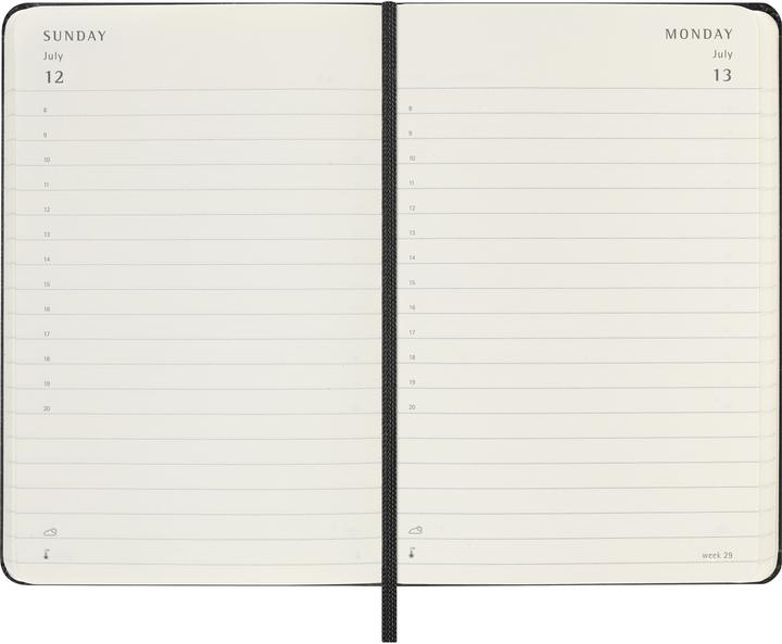 Actual product image Moleskine Taschenagenda Daily (9 x 14 cm, English)