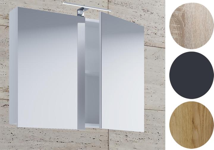Produktbild VCM Holz Badmöbel Spiegelschrank Badinos (60 x 12 cm)