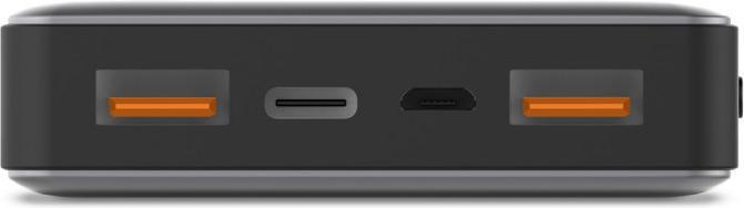 Actual product image Lamax LM15000FC Powerbank Lithium Polymer (LiPo) 15000 mAh Grey (15000 mAh, 55.50 Wh)
