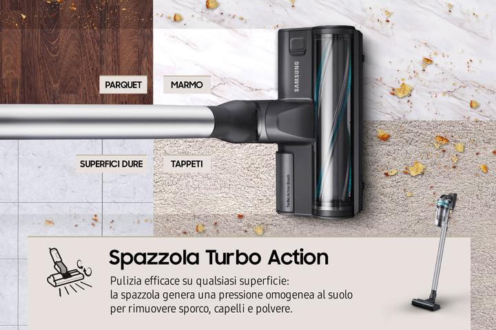 Produktbild Samsung JET 75 SERIES TEAL MINT SM-VS20T7532T1/ET WIRELESS VACUUM