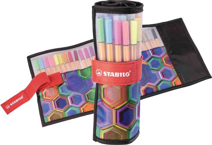 STABILO Point 88 Arty 25er Rollerset (Sortiert, 25 x)
