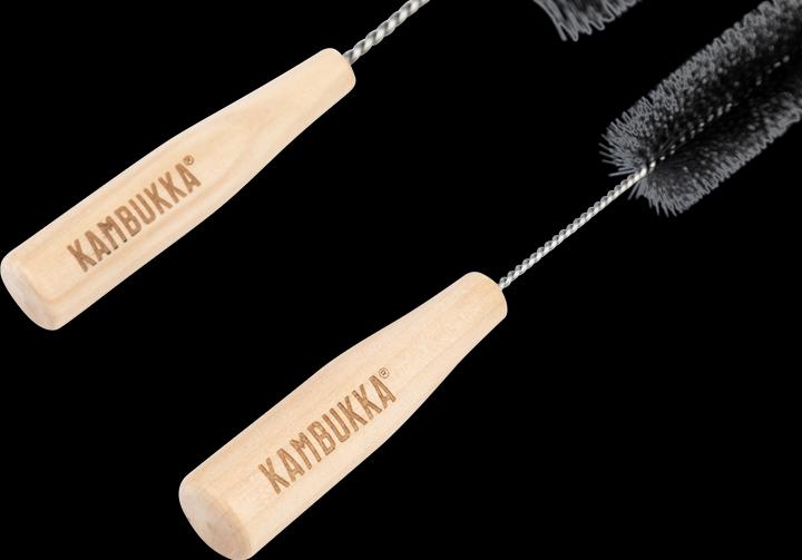 Kambukka Un set di 2 spazzole di lunghezza diversa, ideale per pulire tutte le bottiglie (2 pz.)