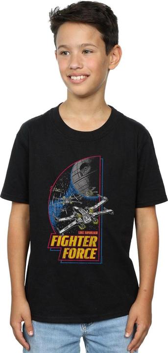 Image du produit Star Wars - T-shirt FIGHTER FORCE - Garçon (140, 146)