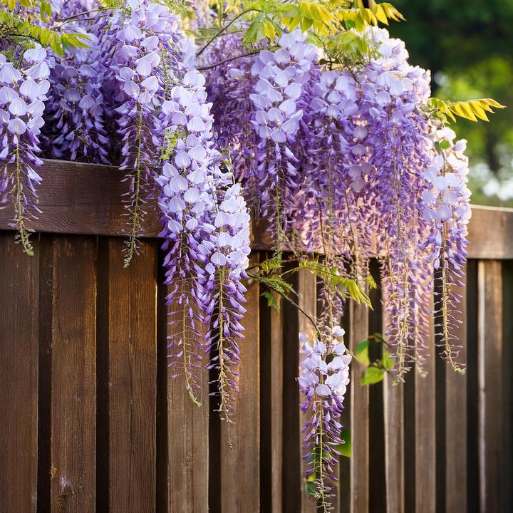 Actual product image Plant in a Box Wisteria sinensis - Set of 6 blue rain (25 cm)