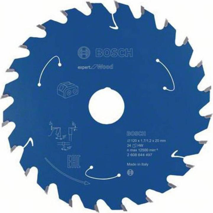 Actual product image Bosch Professional Zubehör Cordless circular saw blade Expert for Wood, 190 x 1.5/1 x 30, 60 teeth